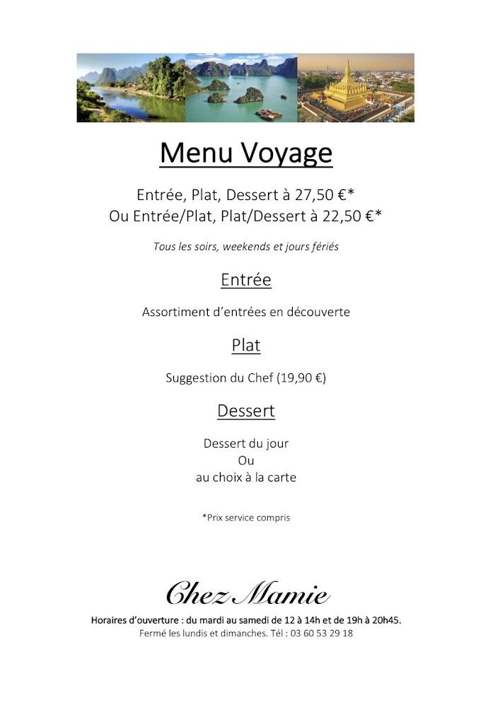Chez Mamie - Menu Image 4